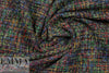 'Chanel-style' tweedy boucle' - black/multi .5 yds