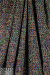 'Chanel-style' tweedy boucle' - black/multi .5 yds