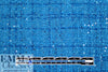 textured basketweave sequin tweed suiting - peacock blue 1.875 yd