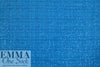 textured basketweave sequin tweed suiting - peacock blue 1.5 yd