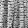 classic basketweave poly/wool tweed - black/white 1.875 yd