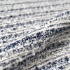 classic basketweave poly/wool tweed - navy/white 1.375 yds