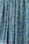 Carmen Marc Va1vo fancy weave boucle' - blue/green