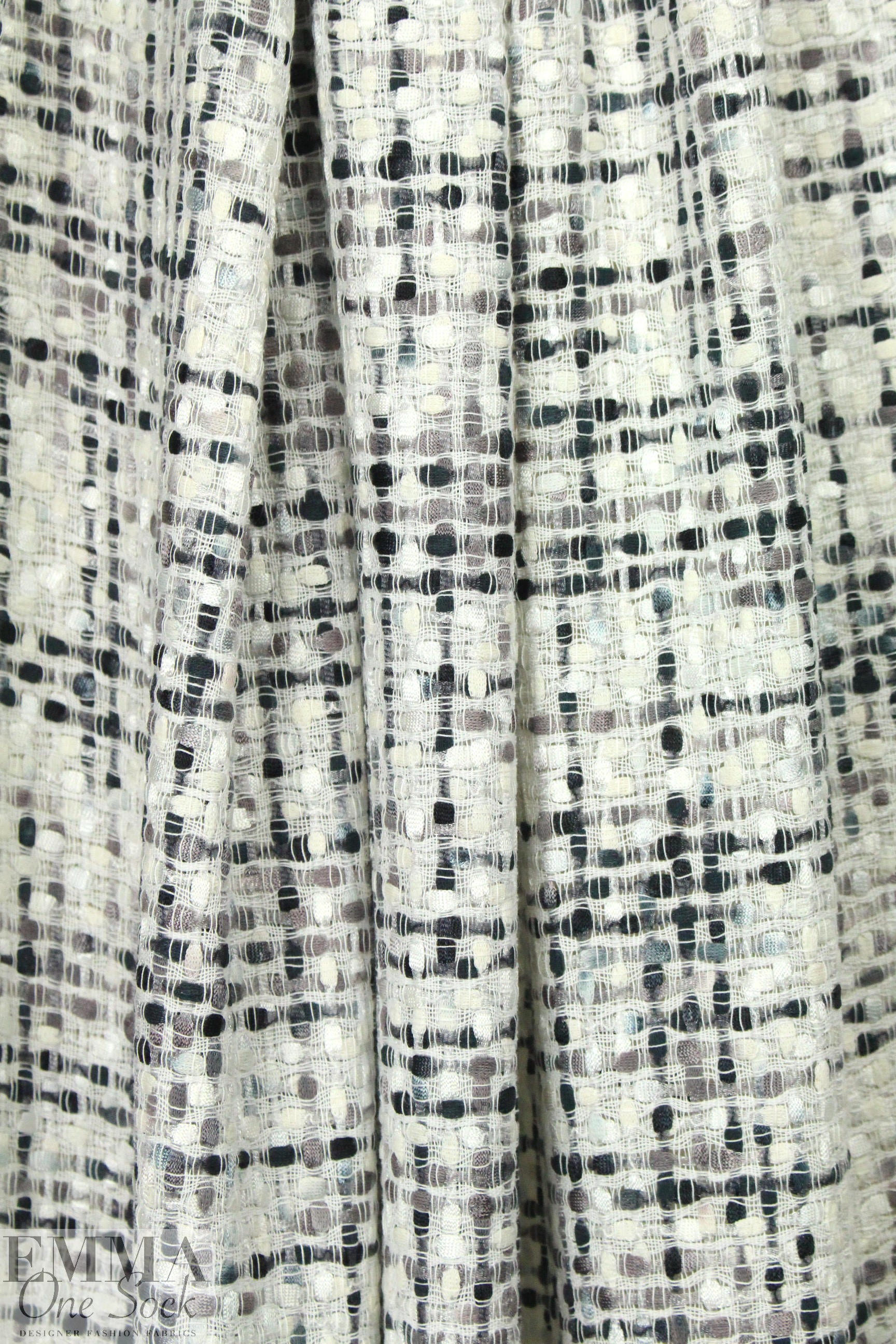 Carmen Marc Va1vo fancy weave boucle' - neutrals