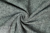 CA designer black/winter white wool/hemp tweed coating 2 yd