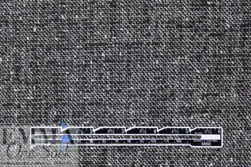 Italian designer salt/pepper wool/cotton blend tweed 2.5 yd