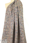 NY designer tweedy blend multicolor boucle'