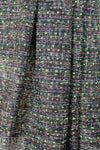 Italian cotton blend basketweave boucle' suiting