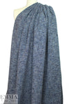 Tah@ri blue/gray soutache tweed suiting
