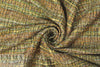 Italian cotton blend basketweave copper tones suiting .66 yds