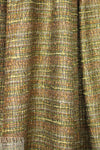 Italian cotton blend basketweave copper tones suiting .66 yds