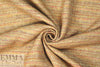 Italian gold/red chevron basketweave suiting