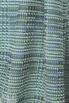 Italian viscose blend glen plaid boucle' suiting