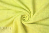 NY designer textured cotton tweed - lemon