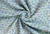 Rebecca Tay1or 'Chanel tweed' -navy/lime/yellow 1.66 yd