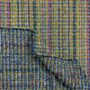 Italian Chane1-style plaid boucle' tweed suiting 2 yd