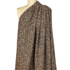 Italian Chane1-style wool blend tweedy boucle' - earthtones 1.125 yds