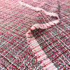 Italian Chane1-style wool blend tweedy boucle' - pink/red 1 yard