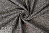 Italian 'Chanel tweed' cotton boucle' - black/gunmetal