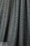 Italian 'Chanel tweed' cotton boucle' - black/gunmetal
