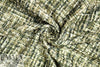 Italian 'Chanel tweed' sparkly boucle' - pine/gold
