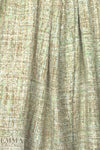 Italian 'Chanel tweed' sparkly boucle' - mint/gold