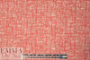 Tah@ri red/ivory reversible tweedy brocade suiting 1.25 yds