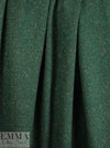 tweedy, speckled sweater knit - pine forest 2 yds