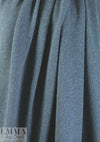 tweedy, speckled sweater knit - blue fog 1.75 yds