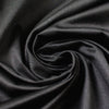 Italian cotton satin finish stretch twill - black 1.5 yds