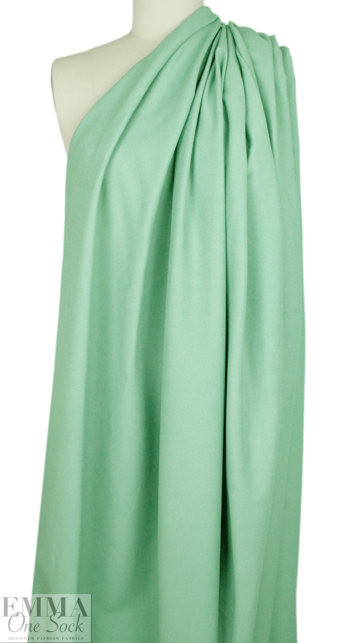 nylon/viscose/spandex vertical stretch twill - green tea 1.625 yd