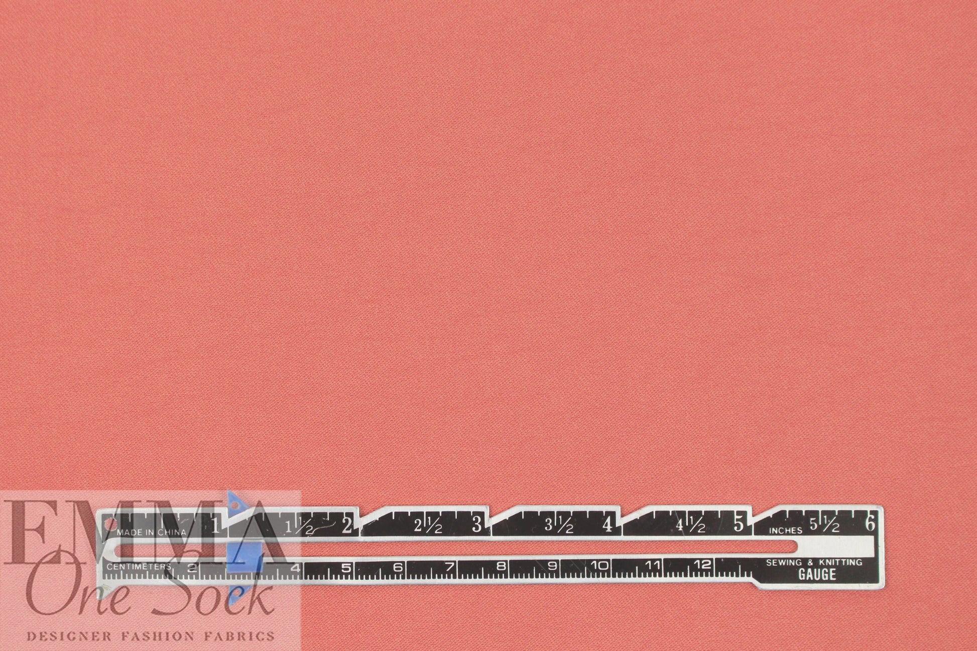 nylon/viscose/spandex vertical stretch twill - coral bisque 2.125 yd