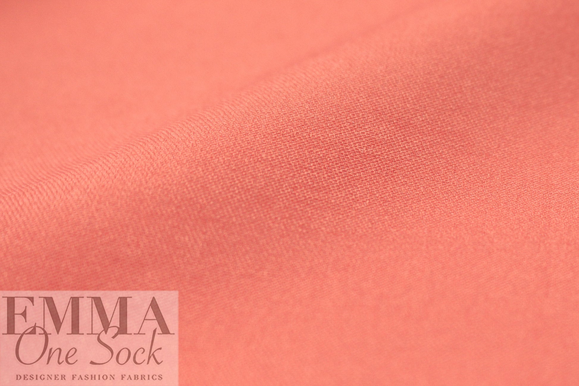 nylon/viscose/spandex vertical stretch twill - coral bisque .625 yds
