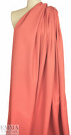 nylon/viscose/spandex vertical stretch twill - coral bisque 2 yd