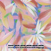 'floral expression' viscose twill woven - pastel pink 1.75 yd