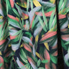 'floral expression' viscose twill woven - midnight .625 yds