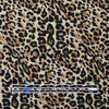 leopard print rayon blend bengaline stretch twill .875 yds