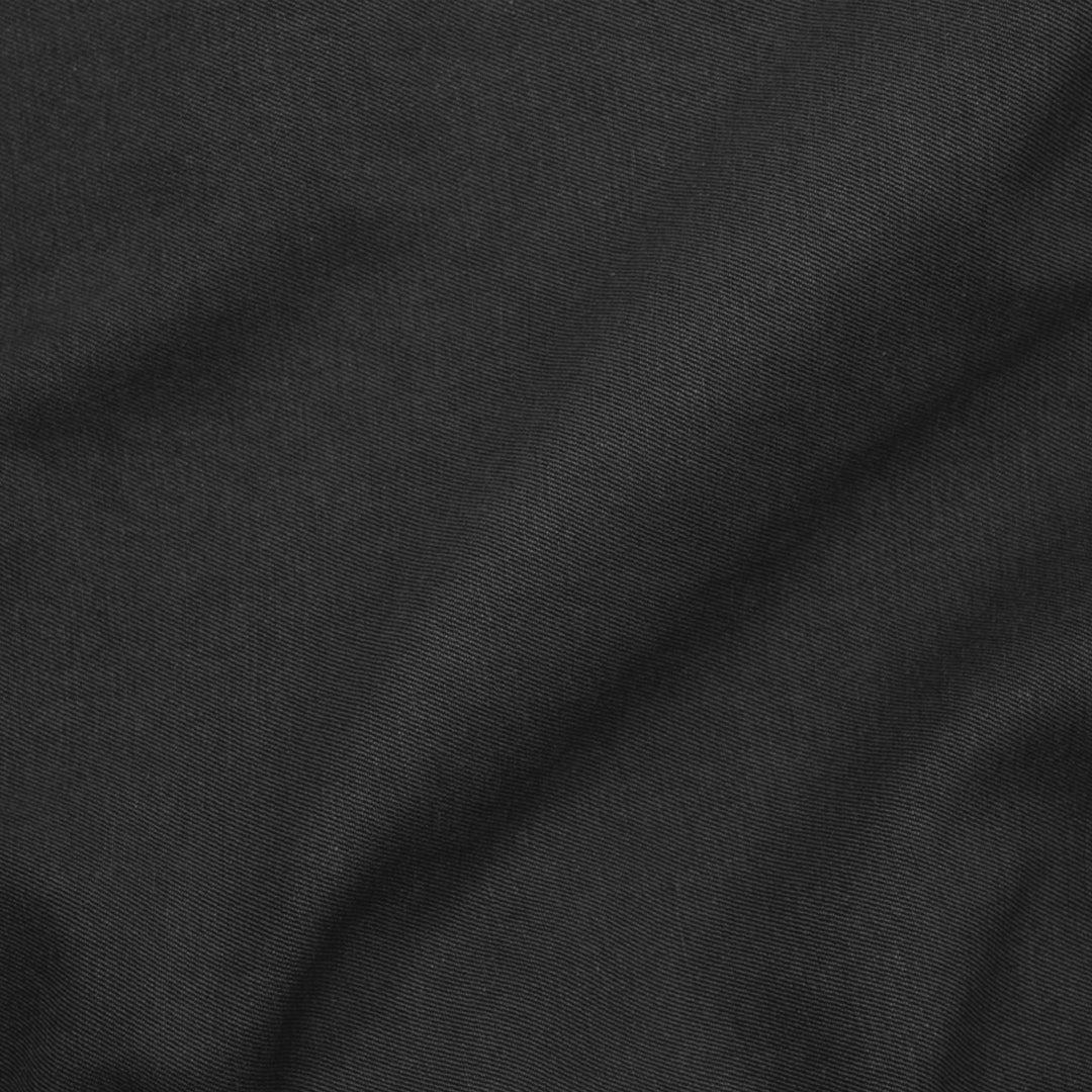 Tencel/cotton mid-weight twill - black 1 yard