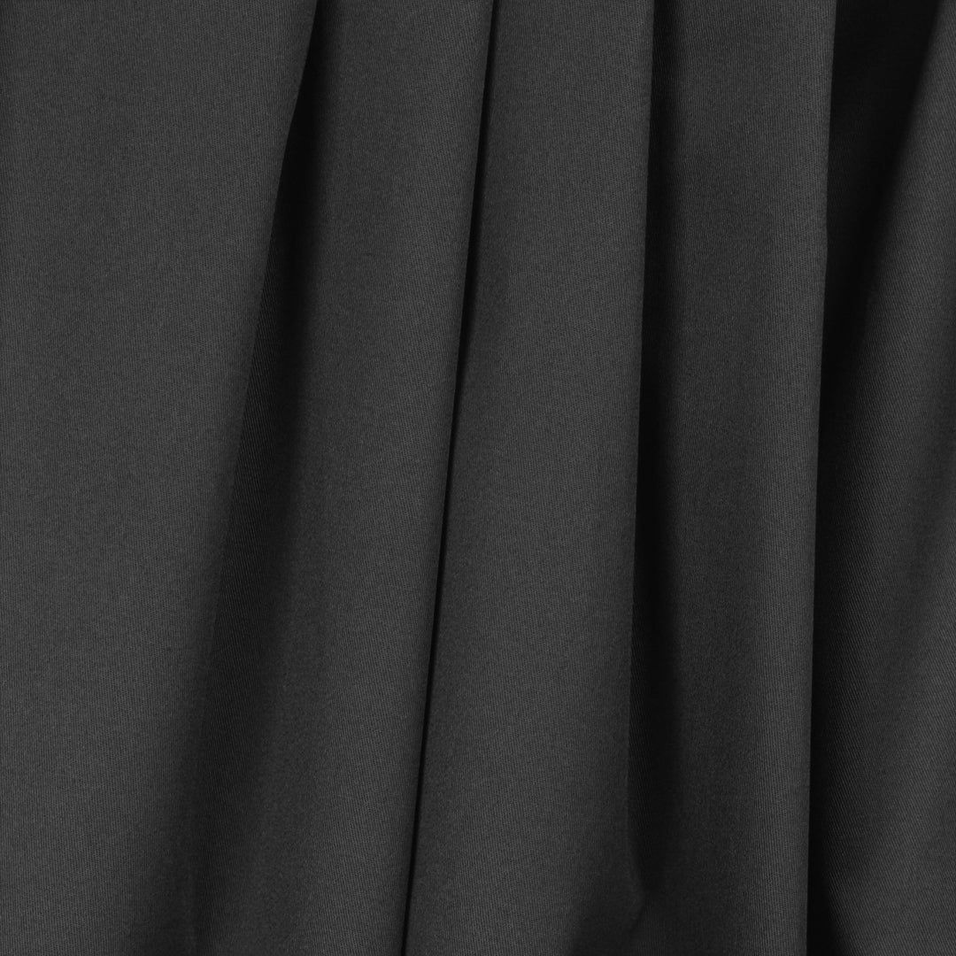 Tencel/cotton mid-weight twill - black 1 yard