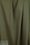 CA designer stretch 'RPL' twill suiting - dark olive 2.5 yd