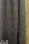 Italian doubleface cotton twill - bronze/graphite .75 yds