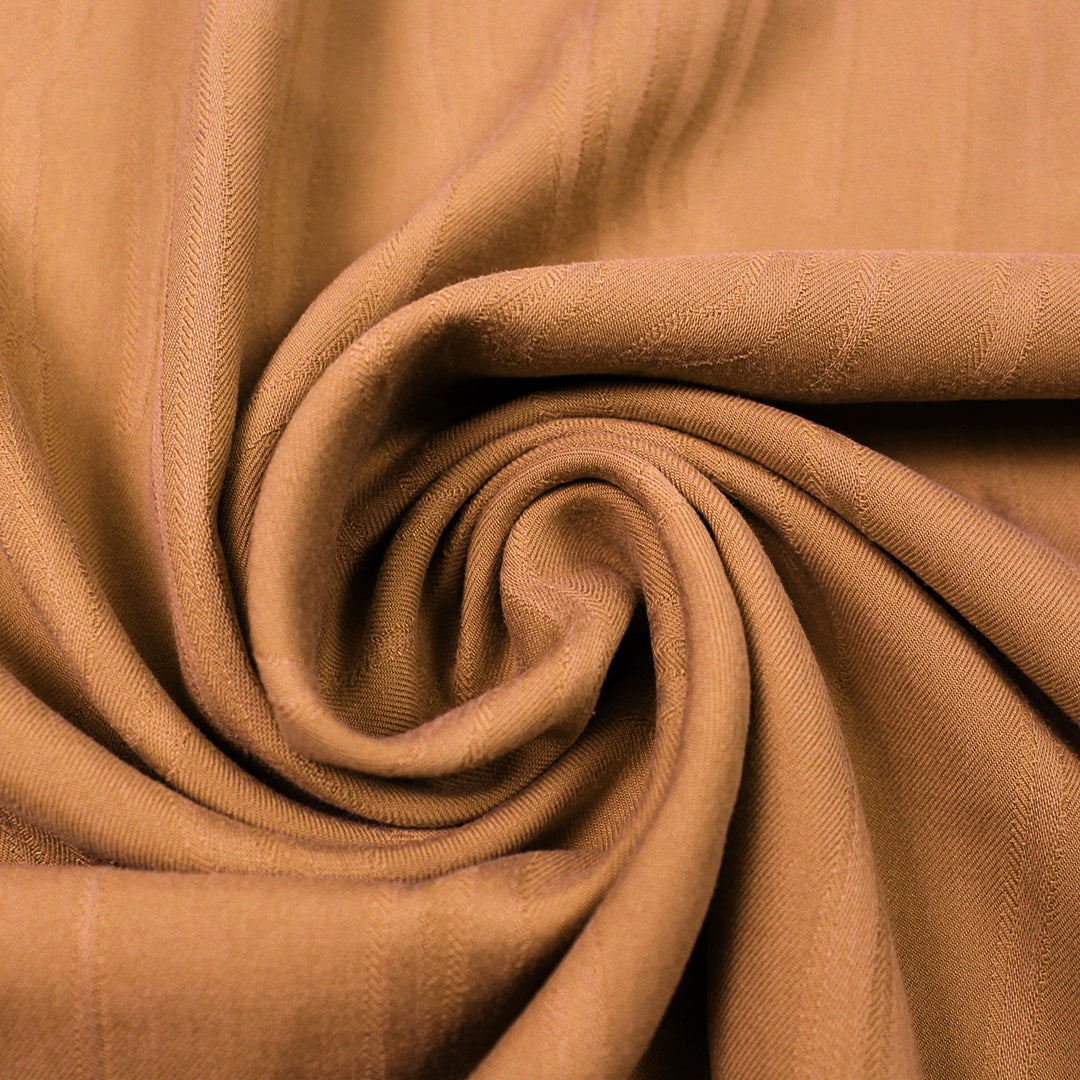 Meet Milk Tencel 'lane jacquard' twill - spicy mustard 1.625 yd