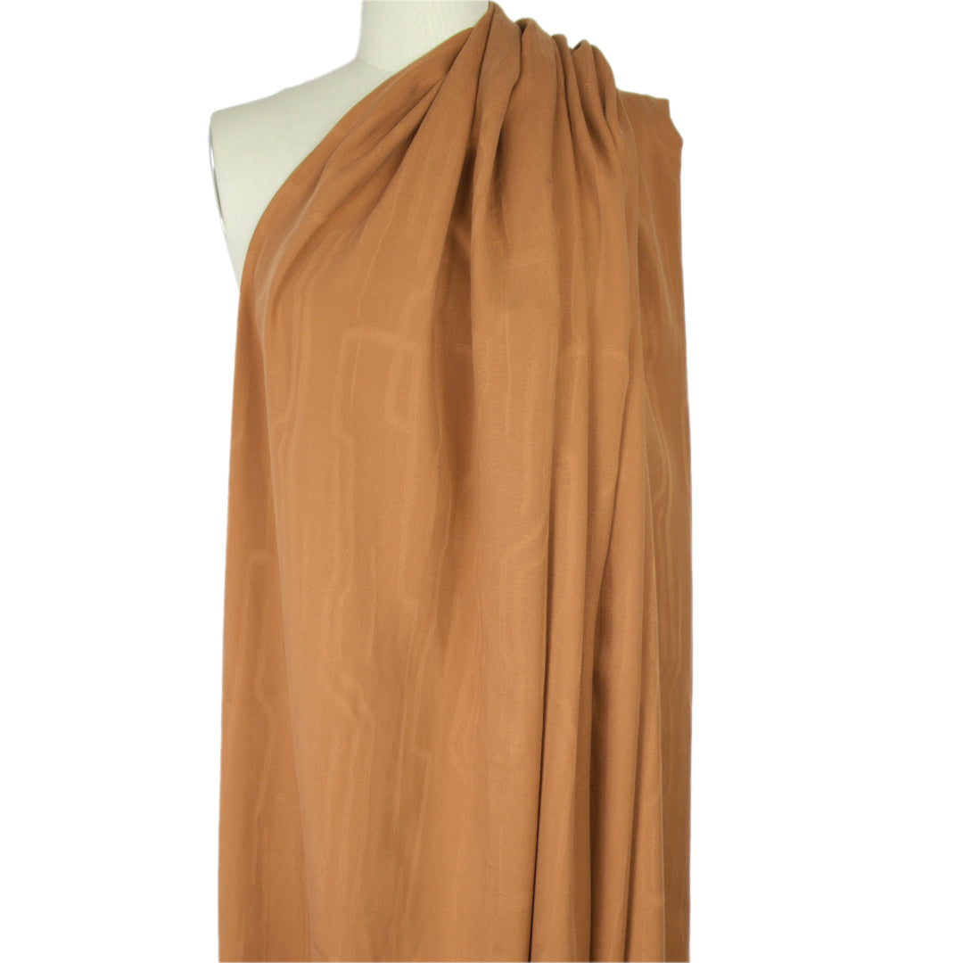 Meet Milk Tencel 'lane jacquard' twill - spicy mustard 1.625 yd