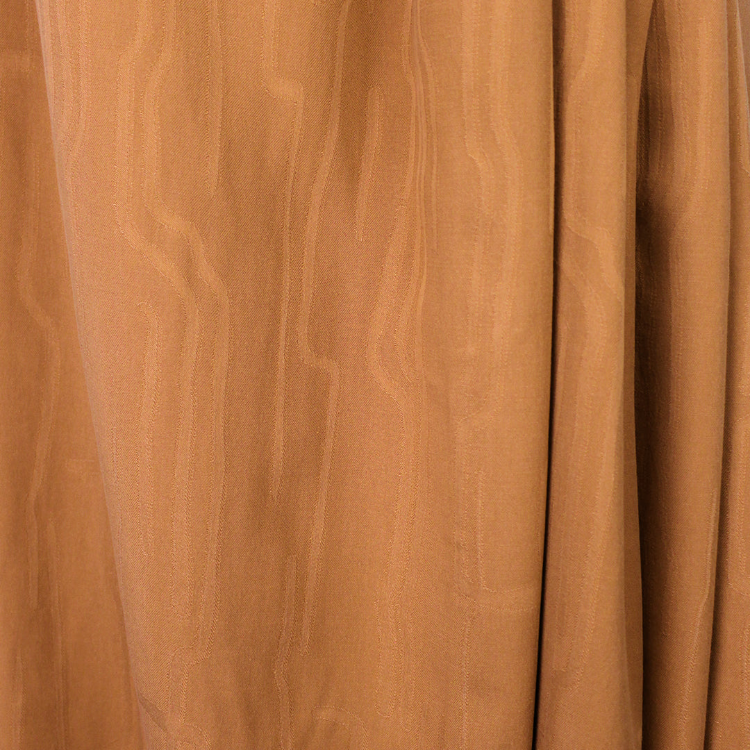 Meet Milk Tencel 'lane jacquard' twill - spicy mustard 1.625 yd