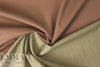 NY designer reversible cotton twill - clay/desert sand 1.25 yds