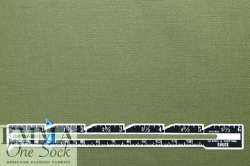 organic GOTS cotton/elastane stretch twill - moss 1.5 yd