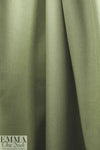 organic GOTS cotton/elastane stretch twill - moss .875 yds