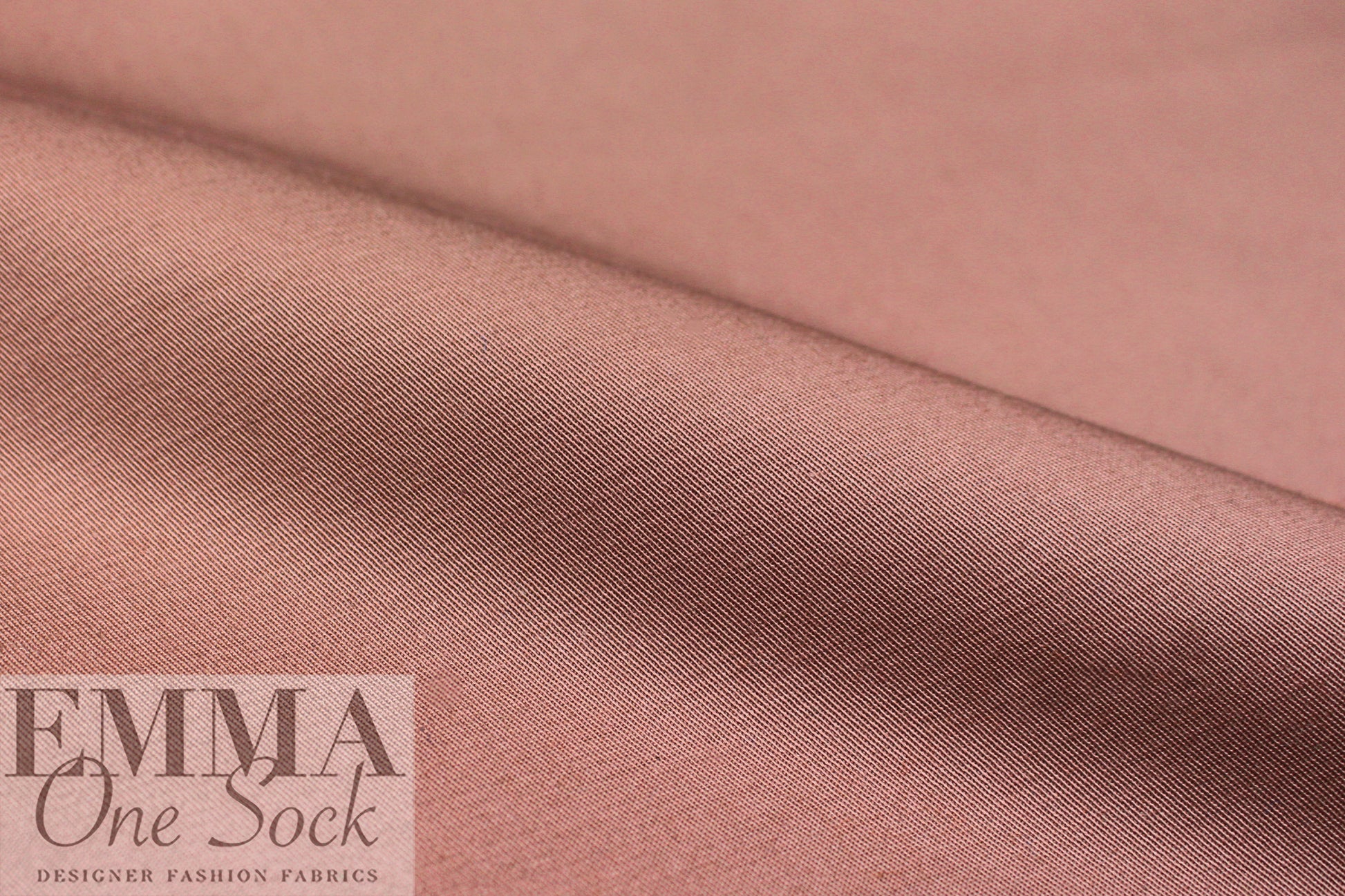 MTM organic GOTS cotton/elastane stretch twill - cognac 1.75 yds