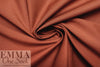 organic GOTS cotton/elastane stretch twill - paprika 1.75 yds