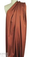 organic GOTS cotton/elastane stretch twill - paprika 1.75 yd